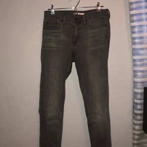 Gray Levi jeans